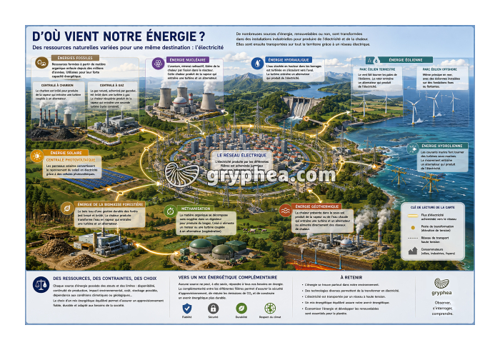D'où vient notre énergie ? - gryphea.org